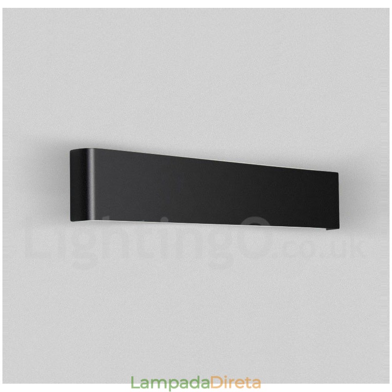 Luminárias de parede contemporâneas longas e modernas e arandelas para iluminação interna de parede de metal IP 44 para banheiro, quarto, sala de estar
