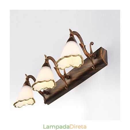 Arandelas de parede Iluminação de banheiro Luzes de parede de leitura Mini estilo rústico Lodge Metal Arandelas de parede Iluminação de banheiro Luzes de parede de leitura Mini estilo rústico Lodge Metal