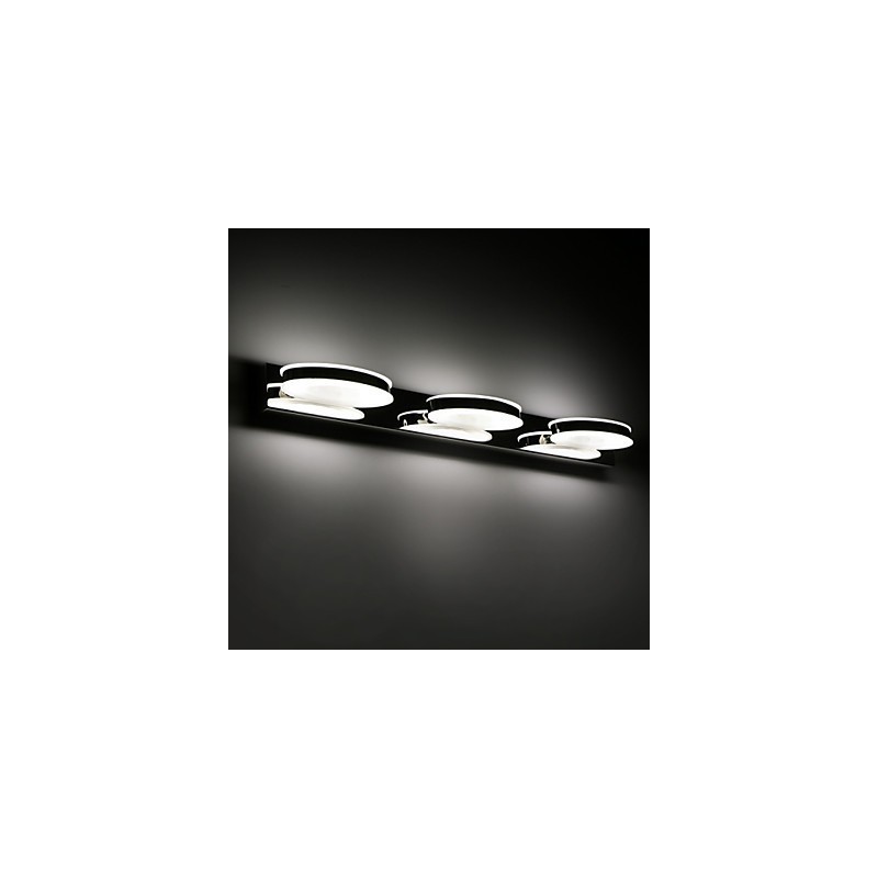 Iluminação de banheiro moderna contemporânea Metal