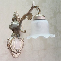 Apliques de parede Iluminação de banheiro Tradicional Clássico Metal