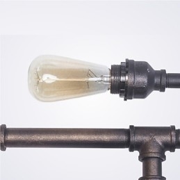 Luminária de parede industrial vintage, banheiro, cozinha, tubo de jantar, luz edison, luxo, sala de jantar, arandelas, lamparas fj db2 014a0
