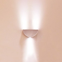 Mini Estilo Flush Mount Wall Lights Moderno Contemporâneo Metal