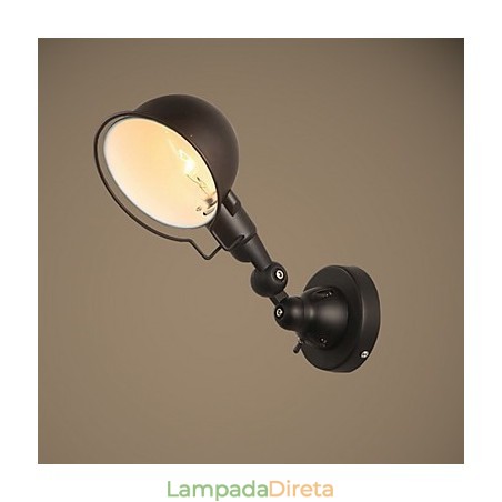 Luzes de braço oscilante modernas e contemporâneas de metal Luzes de braço oscilante modernas e contemporâneas de metal