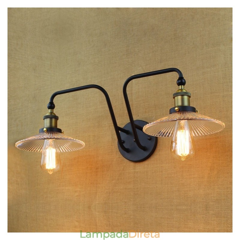 Estilo nórdico industrial personalidade criativa quarto interior mediterrâneo café parede vidro duplo ferro