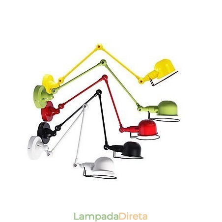 Luzes de braço oscilante modernas e contemporâneas de metal Luzes de braço oscilante modernas e contemporâneas de metal