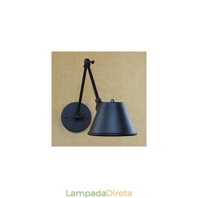 Industrial Air Creative Personalidade Long Arm Bar Café Simplesmente Decorado Luminária de Parede Decorativa