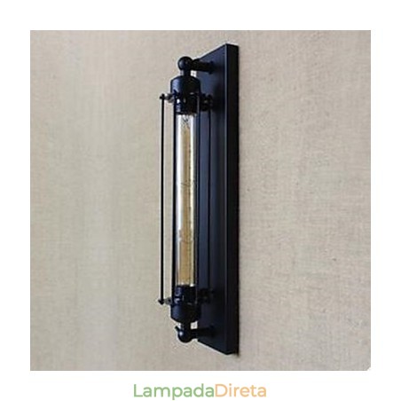 Lâmpada de parede decorativa Edison Bulbs Flute Lâmpada de parede decorativa Edison Bulbs Flute
