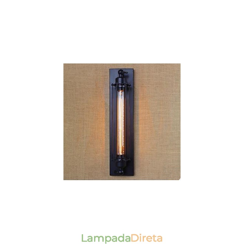 Lâmpada de parede decorativa Edison Bulbs Flute