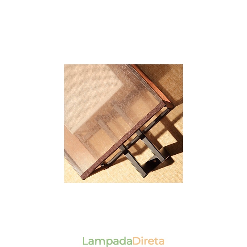 Luminária de parede de vidro nórdico retrô rústica, arandela de cabeceira para quarto, luminárias de parede industriais vintage