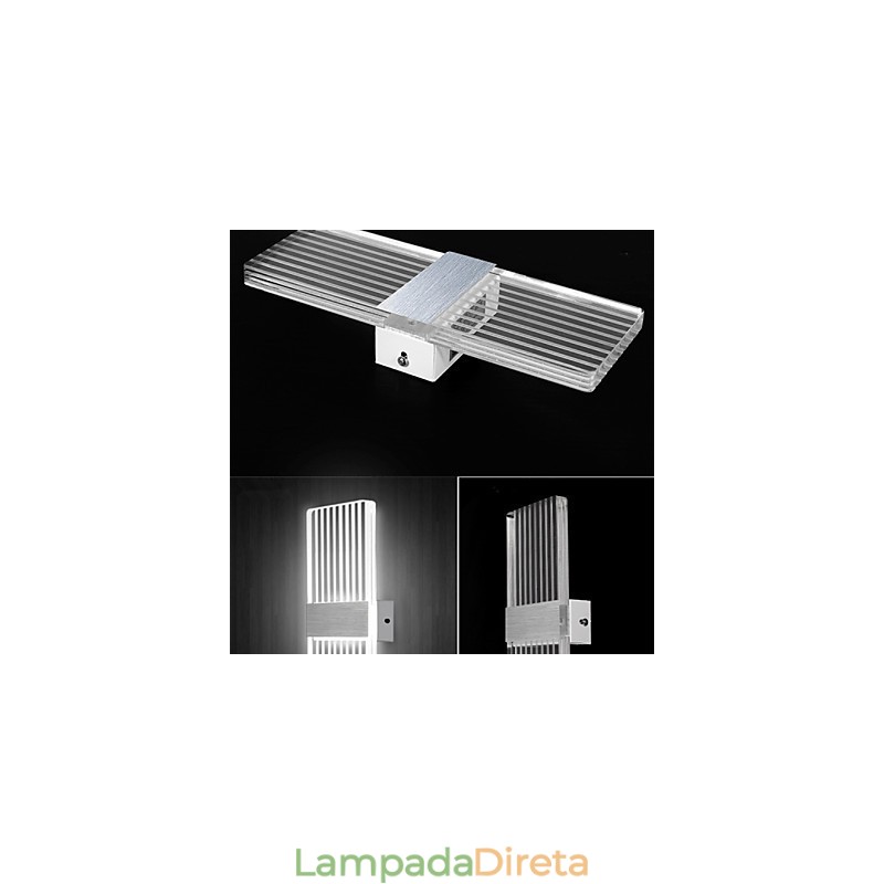 Luminária de parede criativa, simples, moderna e moderna