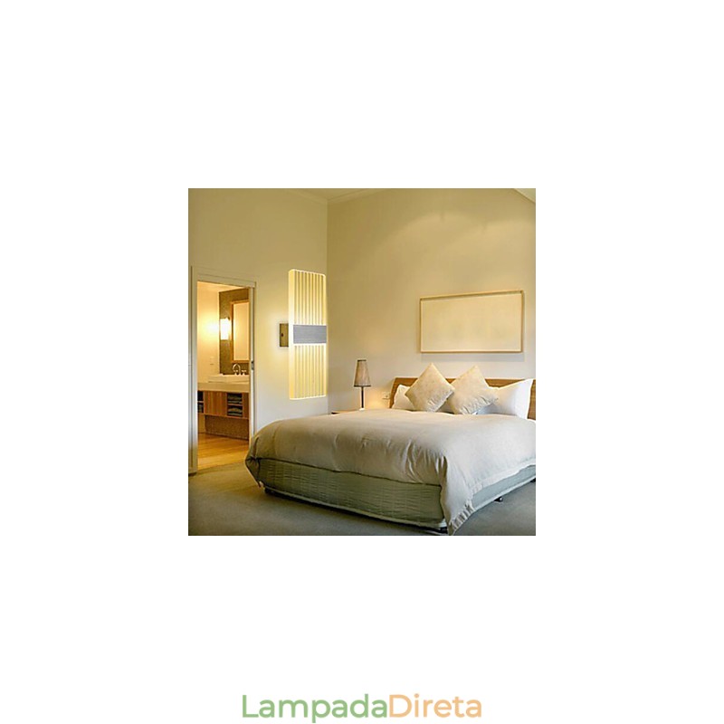 Luminária de parede criativa, simples, moderna e moderna