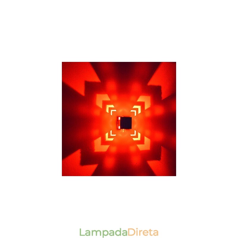 Apliques de parede Moderno Contemporâneo 6*6*7cm