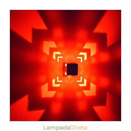 Apliques de parede Moderno Contemporâneo 6*6*7cm