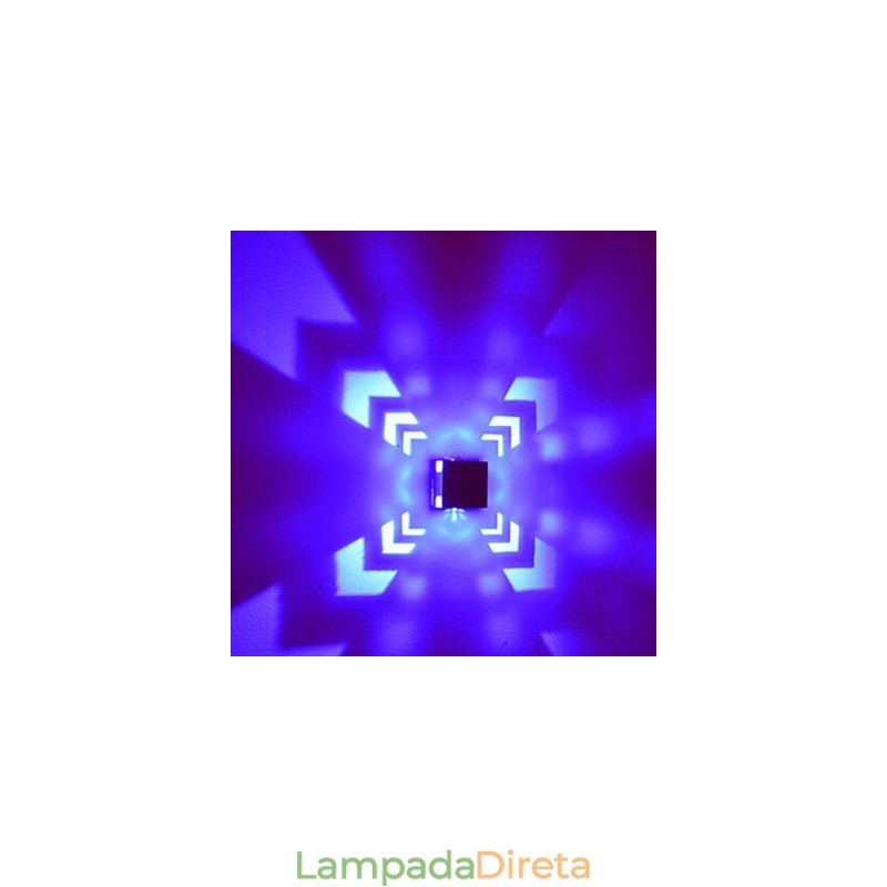 Apliques de parede Moderno Contemporâneo 6*6*7cm