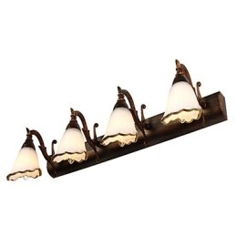Arandelas de parede Iluminação de banheiro Luzes de parede de leitura Mini estilo rústico Lodge Metal