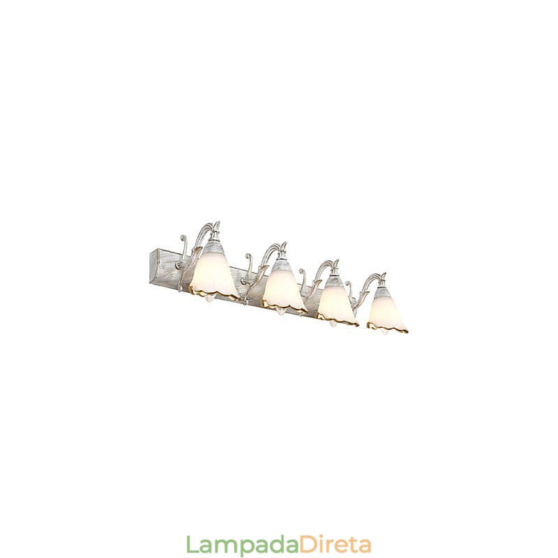 Arandelas de parede Iluminação de banheiro Luzes de parede de leitura Mini estilo rústico Lodge Metal