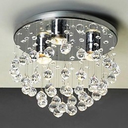 Mini estilo moderno e contemporâneo de cristal galvanizado embutido
