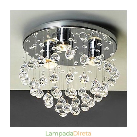 Mini estilo moderno e contemporâneo de cristal galvanizado embutido Mini estilo moderno e contemporâneo de cristal galvanizado embutido