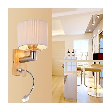 Luminária de parede One Light com luz de leitura Luminária de parede One Light com luz de leitura