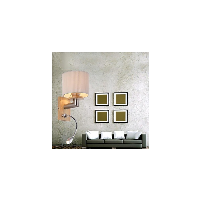 Luminária de parede One Light com luz de leitura