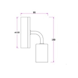 110V 220V IRON Edison Luz de parede interna Corredor escadas Arandela Lâmpada Luminária Preto Branco