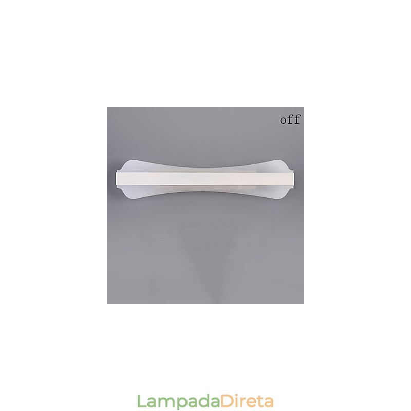 Apliques de parede Iluminação de banheiro Moderno Contemporâneo PVC