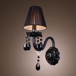 Luzes de parede de cristal de vela vidro contemporâneo moderno