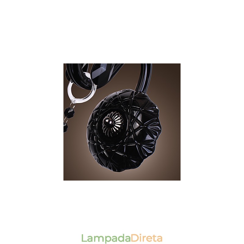 Luzes de parede de cristal de vela vidro contemporâneo moderno