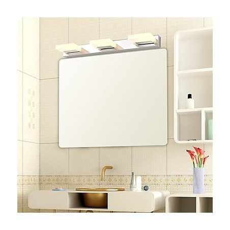 Luminária Espelho Aço Inox e Acrílico Luminária Espelho Aço Inox e Acrílico