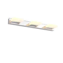 Luminária Espelho Aço Inox e Acrílico