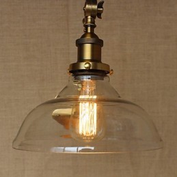 O ferro vidro bronze latão braço estilo retro criativo americano country hall quarto lâmpada de parede
