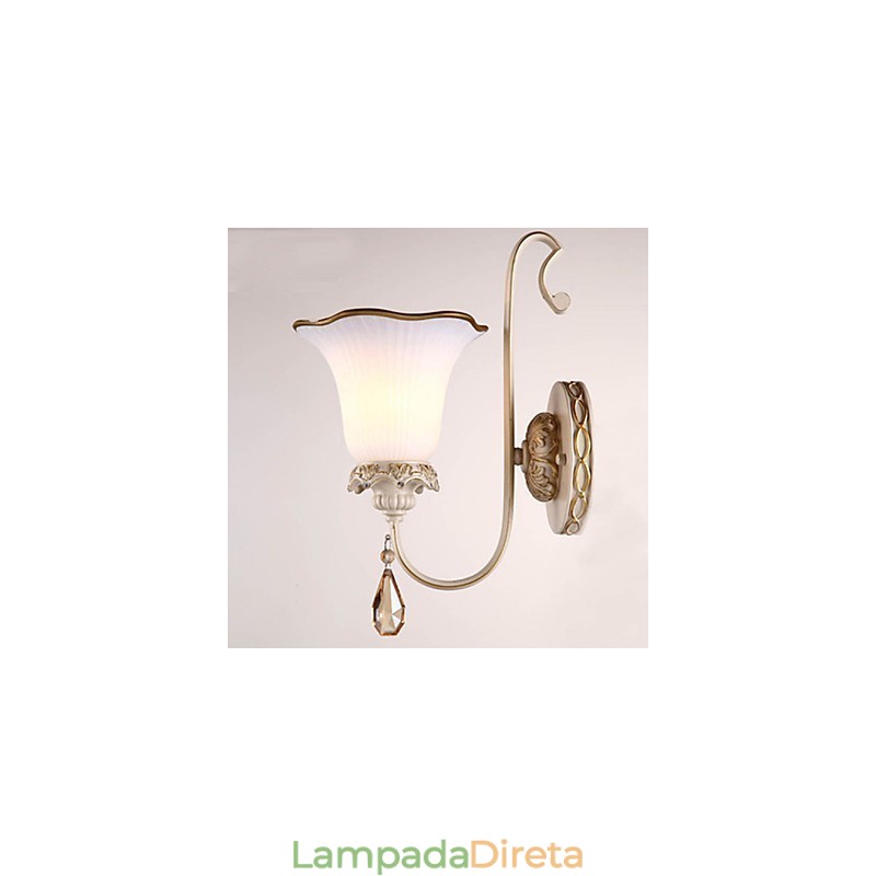 Europa Tipo Restaurando Formas Antigas Ferro Forjado Quarto Lâmpada de Parede Luz