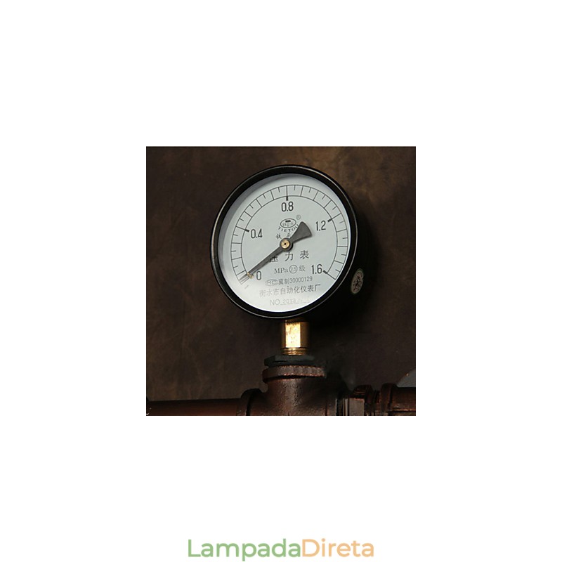 Luminária de parede Arandelas de parede 6 luzes Bronze Finsh Estilo industrial Rústico Lodge Metal