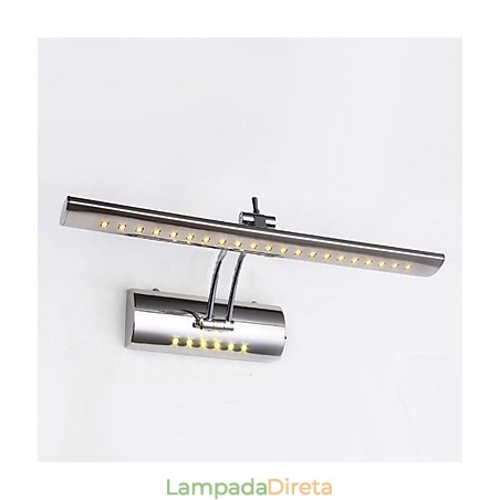 Iluminação de banheiro Wall Washers Luzes de parede de leitura Mini estilo moderno contemporâneo Metal Iluminação de banheiro Wall Washers Luzes de parede de leitura Mini estilo moderno contemporâneo Metal