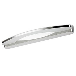 Iluminação moderna para banheiro Luminária de parede contemporânea em metal