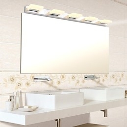 Luminária Espelho Aço Inox e Acrílico