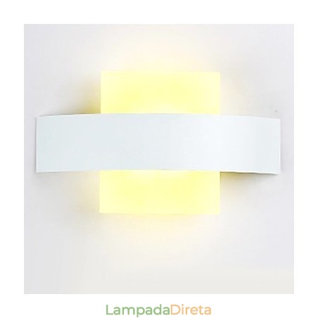 Iluminação de banheiro Wall Washers Luzes de parede de leitura Mini estilo moderno contemporâneo Metal Iluminação de banheiro Wall Washers Luzes de parede de leitura Mini estilo moderno contemporâneo Metal