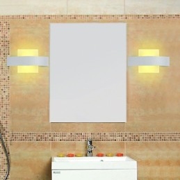 Iluminação de banheiro Wall Washers Luzes de parede de leitura Mini estilo moderno contemporâneo Metal