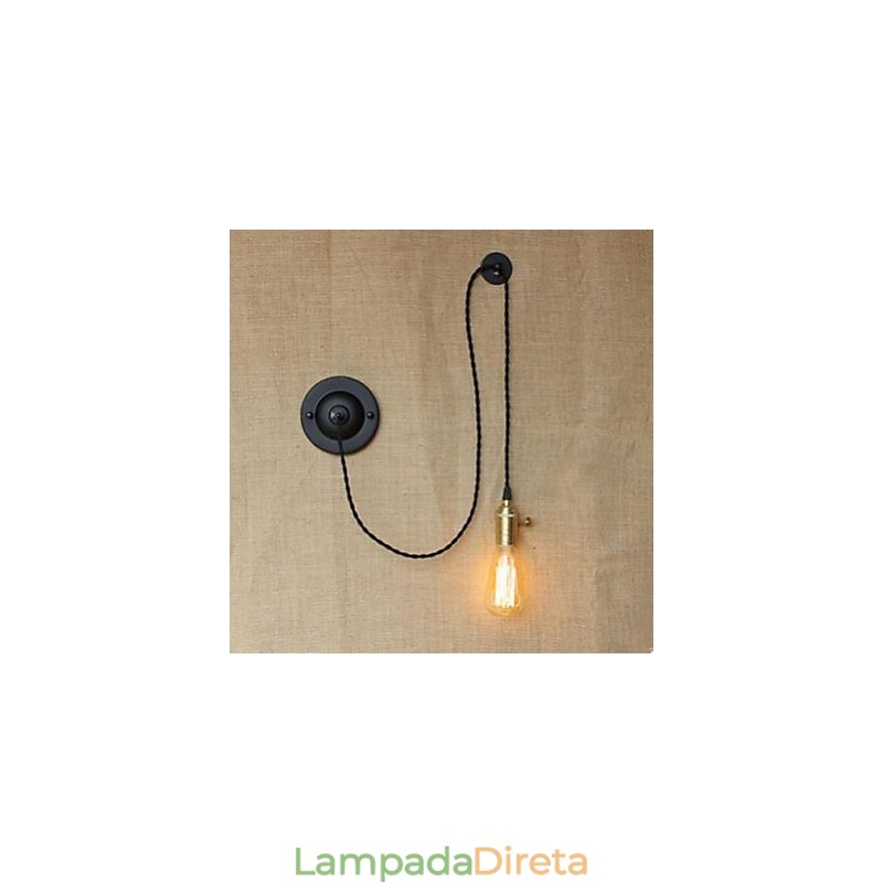 Lâmpada de parede livre de escalada contratada com fio livre Controle de arte