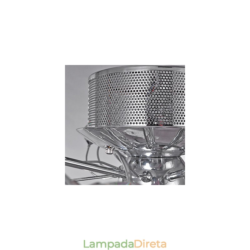 Lustre de Cristal Design Moderno Living 9 Luzes