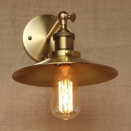 Estilo Industrial Minimalista Villa Retro Cobre Guarda-chuvas Decorativos Em Frente À Parede Do Corredor Da Igreja