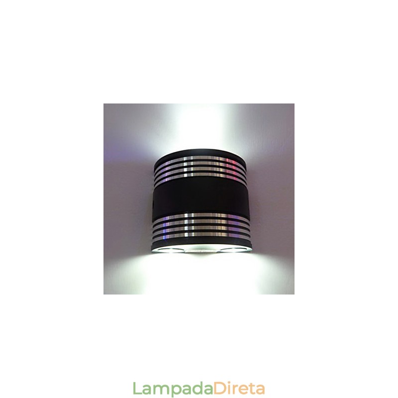 Mini Estilo Flush Mount Wall Lights Moderno Contemporâneo Metal