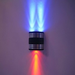 Mini Estilo Flush Mount Wall Lights Moderno Contemporâneo Metal