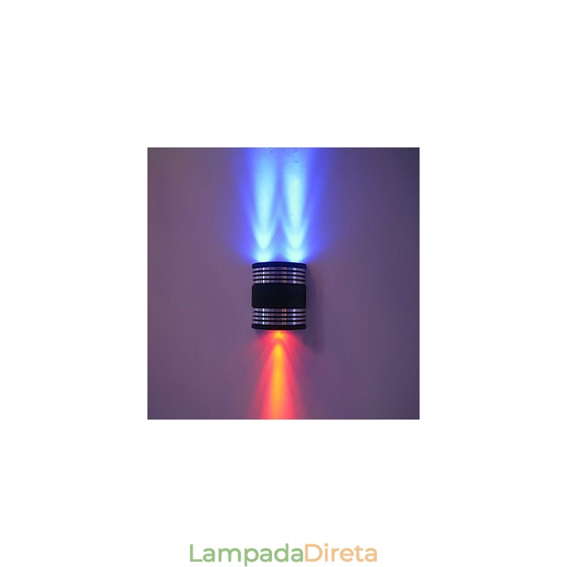 Mini Estilo Flush Mount Wall Lights Moderno Contemporâneo Metal