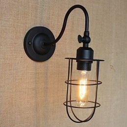 Aplique de parede decorativo americano country