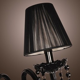 Luzes de parede de cristal de vela vidro contemporâneo moderno