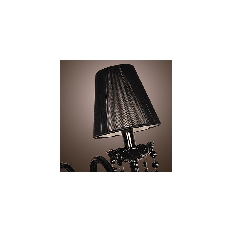 Luzes de parede de cristal de vela vidro contemporâneo moderno