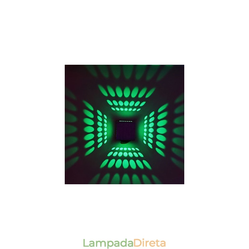 Luminárias de parede embutidas modernas contemporâneas de metal
