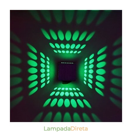 Luminárias de parede embutidas modernas contemporâneas de metal Luminárias de parede embutidas modernas contemporâneas de metal