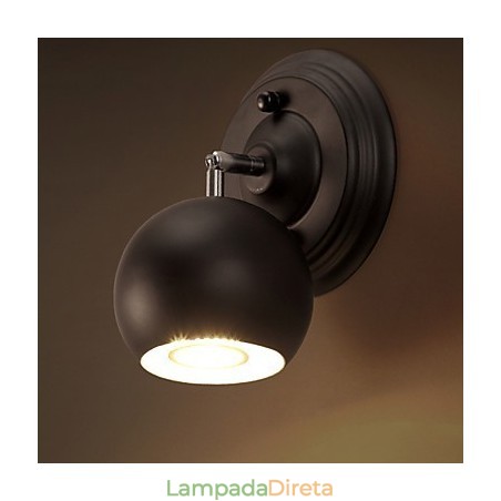 Luminária de parede de ferro forjado criativa Loft Restaurando luzes de maneiras antigas Luminária de parede de ferro forjado criativa Loft Restaurando luzes de maneiras antigas